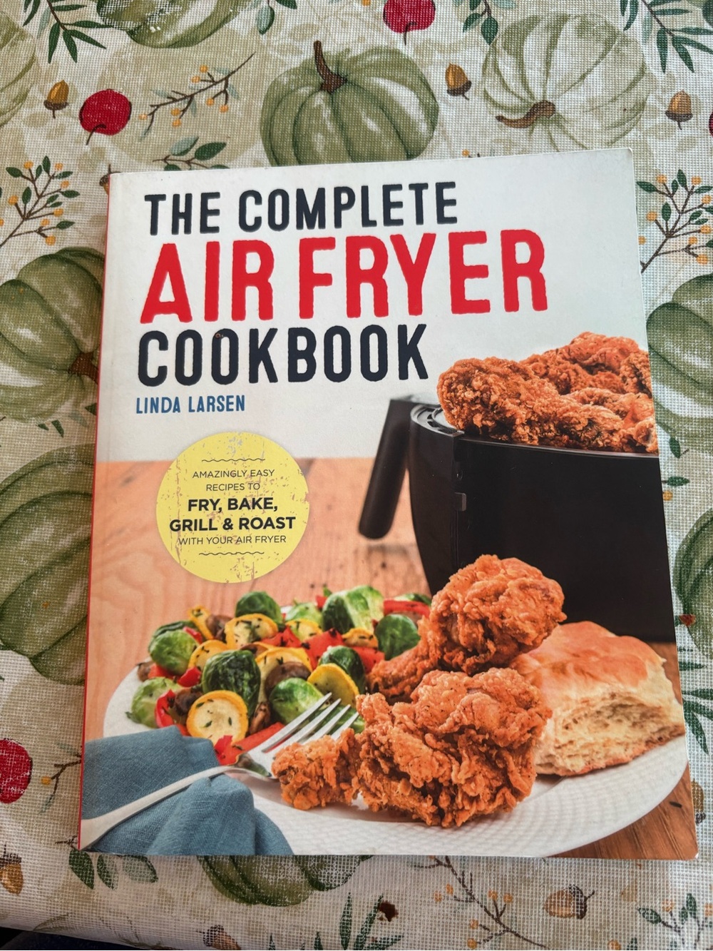 The Complete Air Fryer Cookbook — White & Black Cover